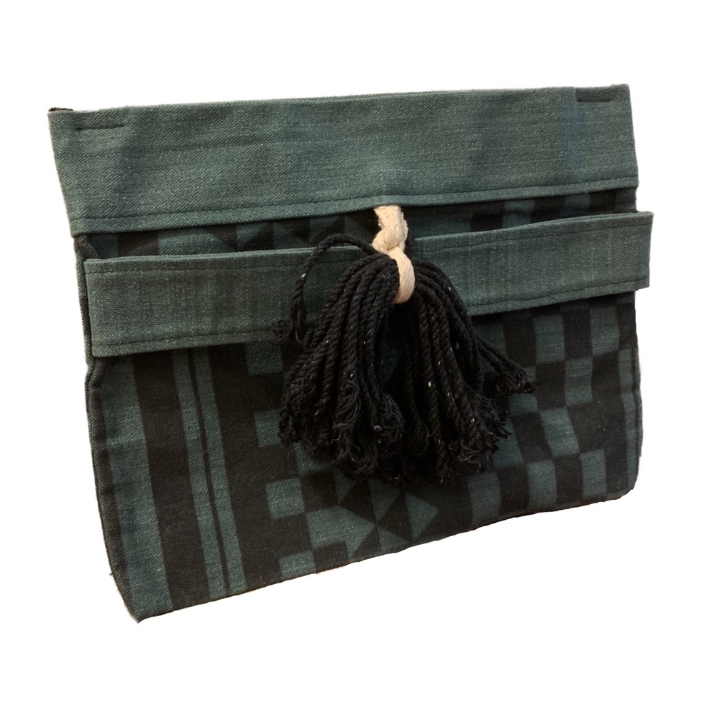 Clutch pure linen and Egyptian cotton